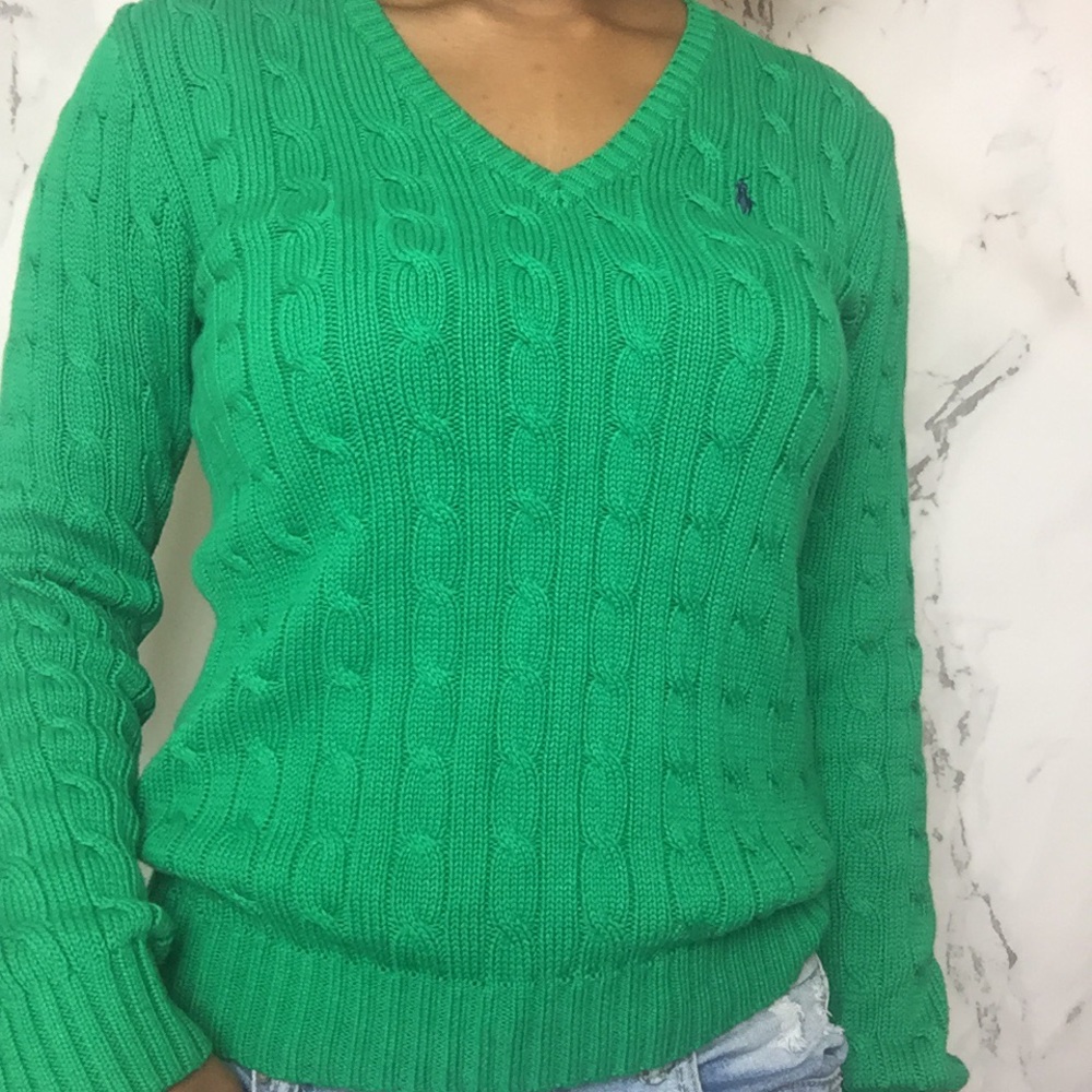 Ralph Lauren Polo Green Sweater